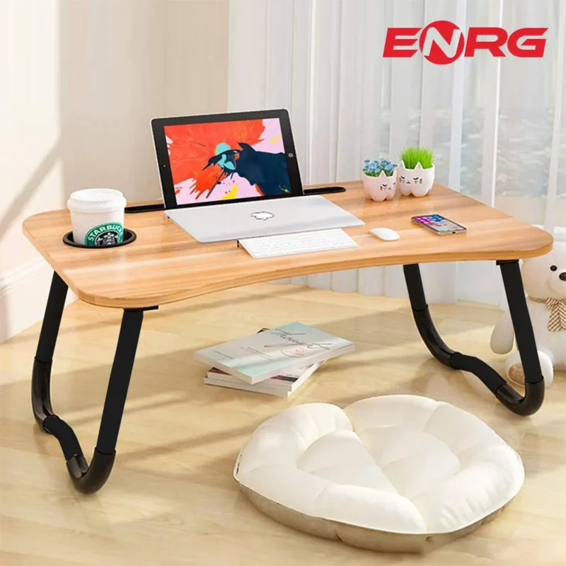 Wooden Gaming Laptop Table