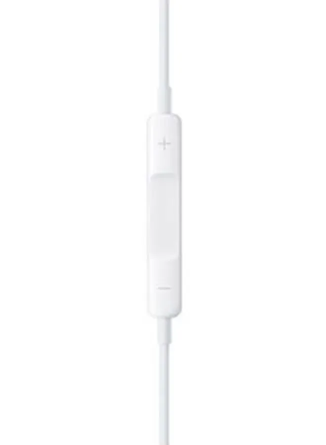 Apple EarPods with Lightning Connector Integrated controls for volume, music/video playback, and call management (answer/end)