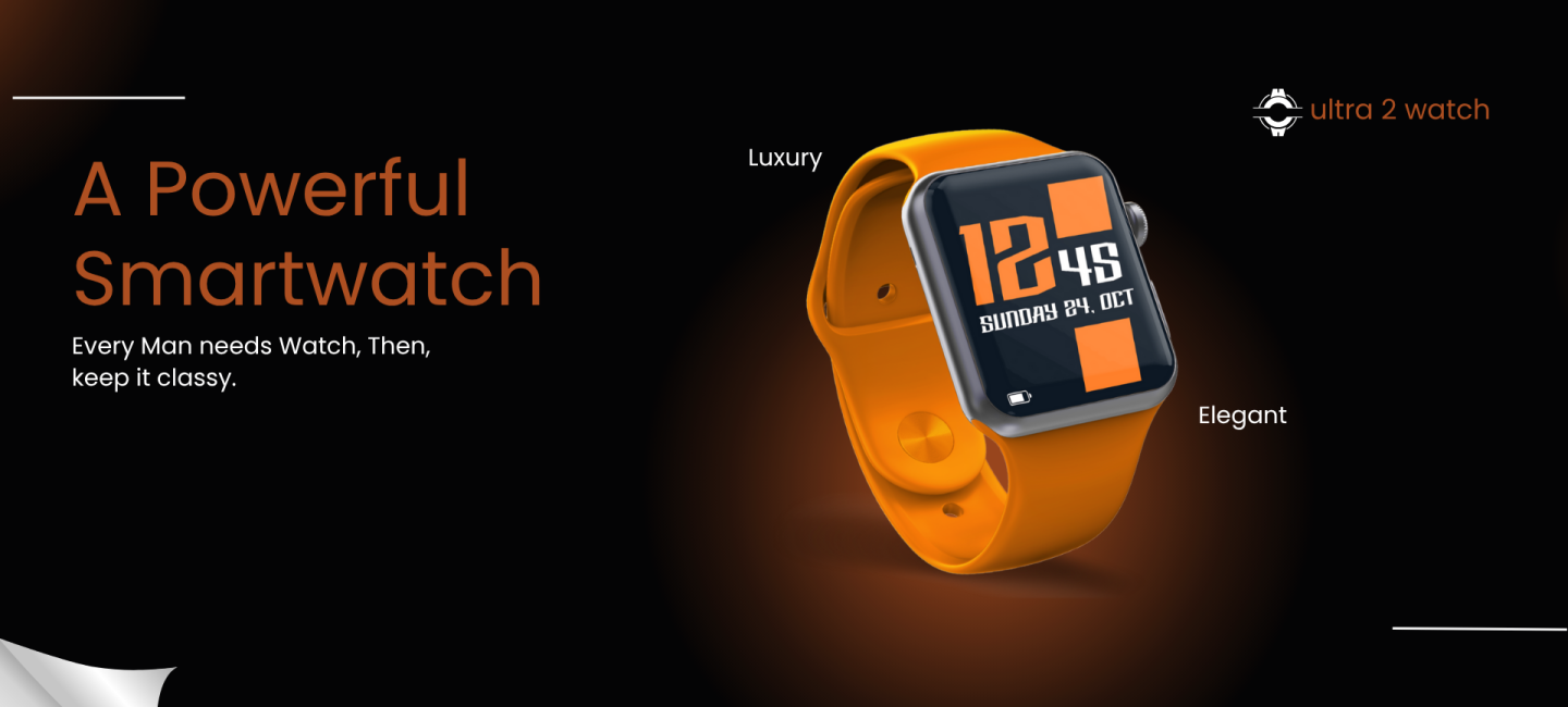 Black and Orange Modern Smartwatch Email Header (1)